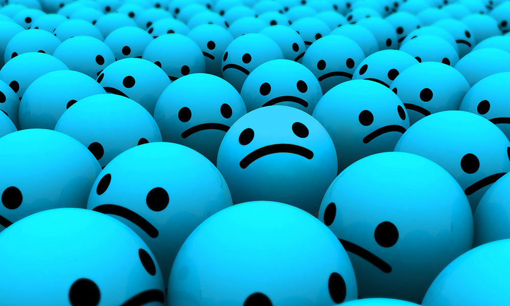 The Best Advice So Far: the grumbles part 1 - many blue sad-face balls