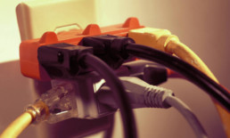 The Best Advice So Far - unplug (wall socket extension with too many wires plugged in)